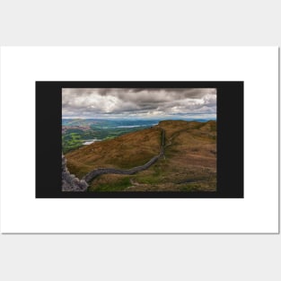 Lingmoor Fell to Loughrigg Tarn and Windermere Posters and Art